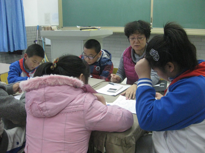 北京市二十中学初一年级心灵互动活动积极展开