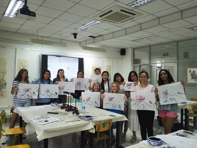 美国友好校Ravenscroft School 师生来访