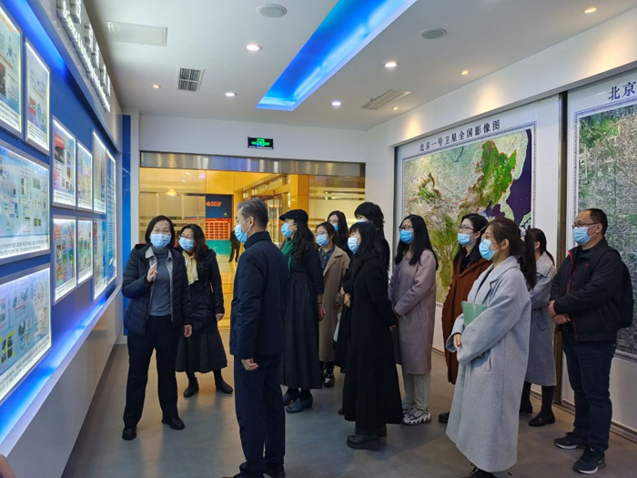 地理教研室赴北京二十一世纪科技发展有限公司学习交流