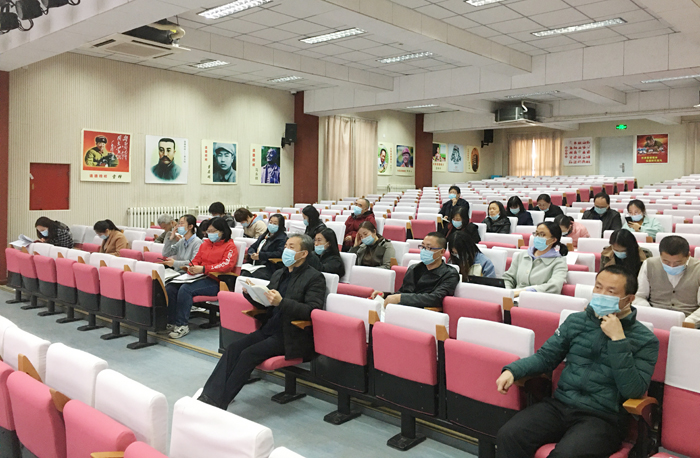 高中部召开“高三年级一模考试分析会”