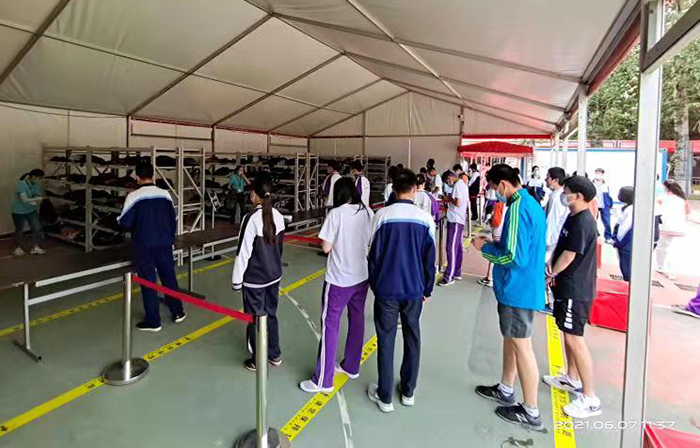 周密部署抓落实，平安高考第三天——北京市第二十中学考点纪实（七）
